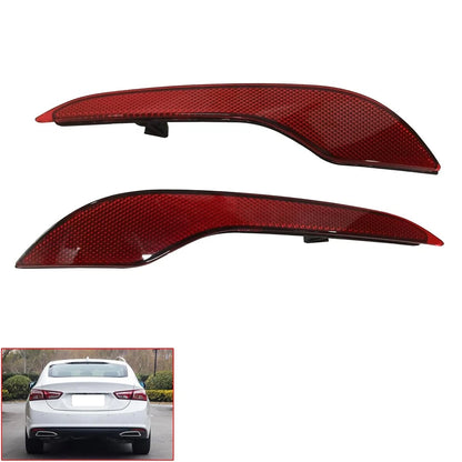 Left & Right Rear Bumper Reflectors for Chevrolet Malibu (2019-2021)