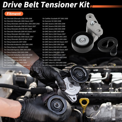 Drive Belt Tensioner Kit for Chevrolet Silverado 1500