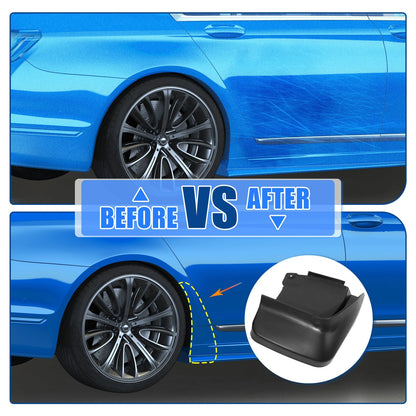 Front Rear Mudguards Fender Set for Honda Accord (2003-2007)
