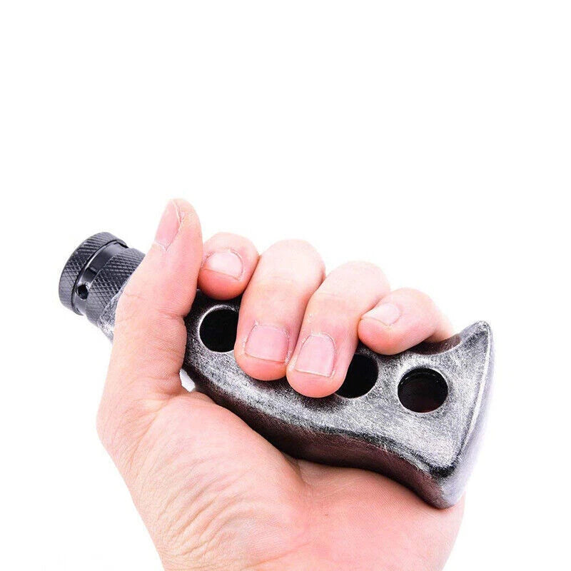 Grey Universal Pistol Grip Gear Shift Knob for Manual Shifter