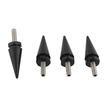 4 x 5mm Black Spike Windscreen Screw Bolts for Harley Touring Road Glide (98-25)