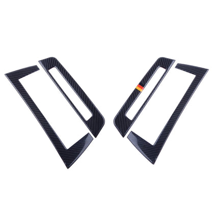 Carbon Fiber Central Control Panel Decal for Mercedes Benz W204 (2010-2013)