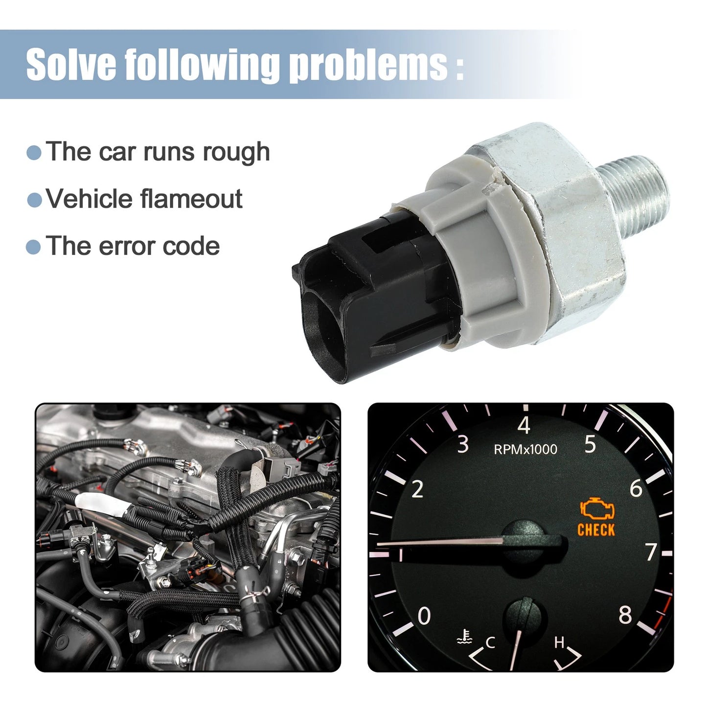 Oil Pressure Switch Sensor for Toyota Scion (2004-2016)