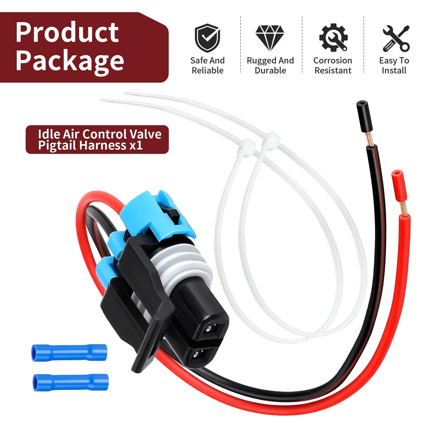 Idle Air Control Valve Pigtail Harness for Polaris Ranger