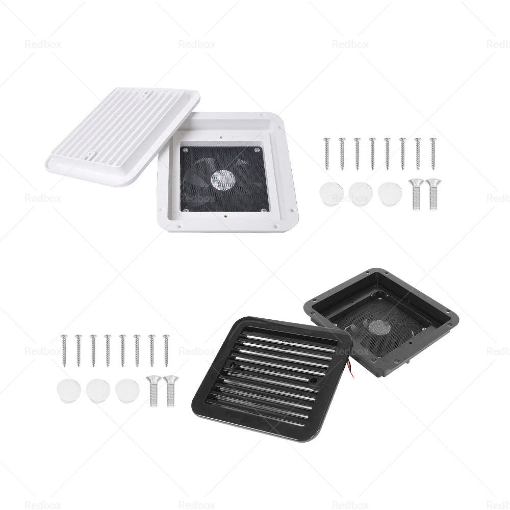 12V Fridge Vent Fan for RV Trailer Caravan Air Ventilation Exhaust Fan