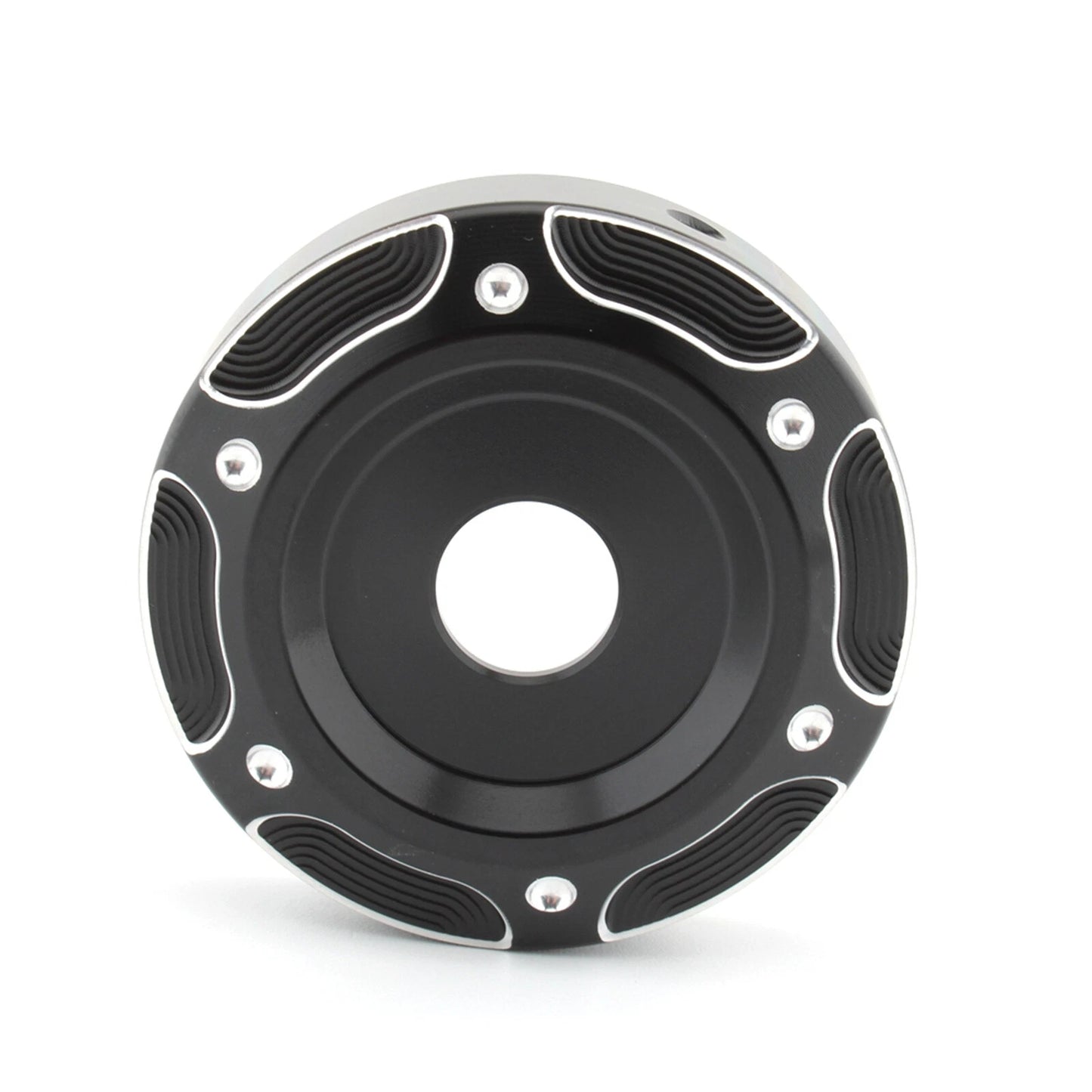 Radiator Cap Covers 2 x Black & White for Harley X350 (2023)
