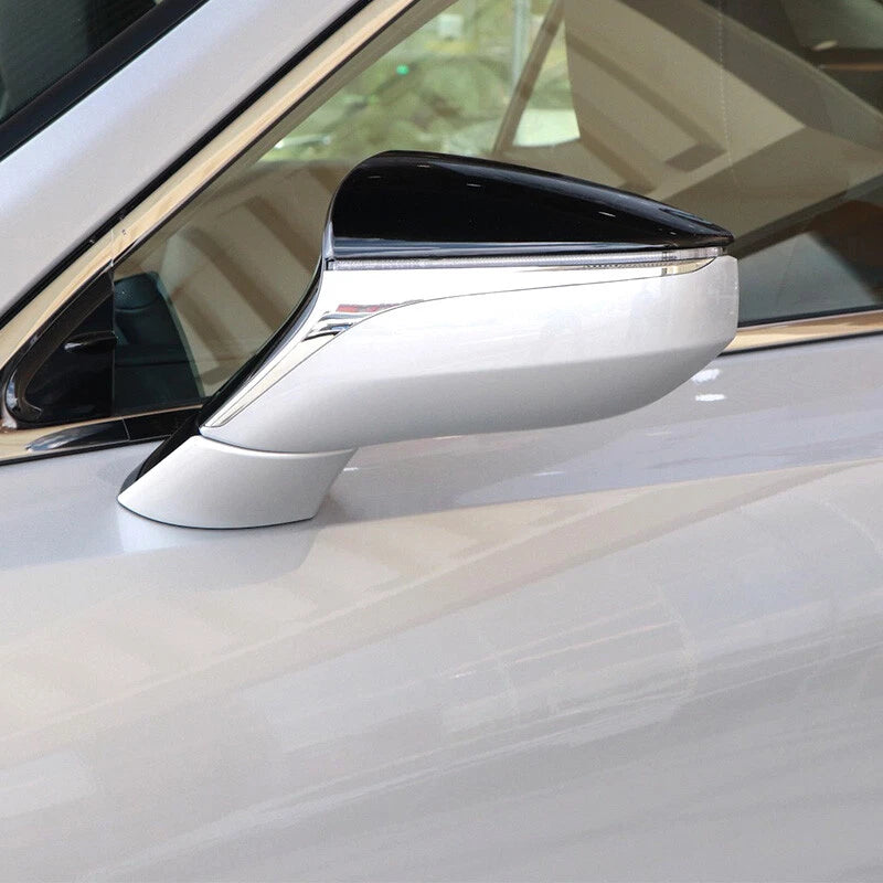 2 x Side Rearview Mirror Lower Cap Covers for Lexus ES/LS/UX/RC (2018-2023)