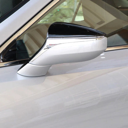 2 x Side Rearview Mirror Lower Cap Covers for Lexus ES/LS/UX/RC (2018-2023)
