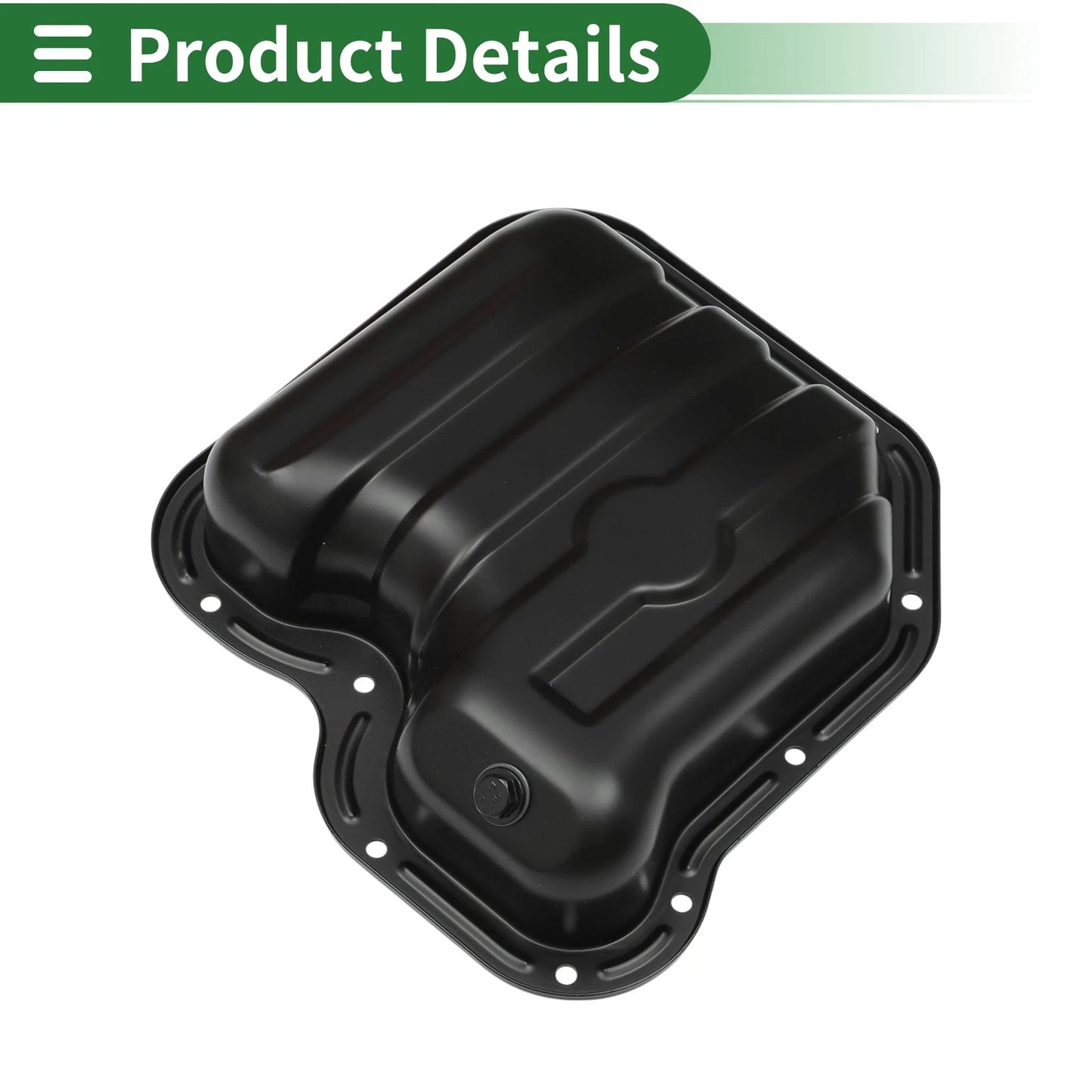 Engine Oil Pan for Infiniti G20 Base L4 2.0L Petrol Sedan Iron
