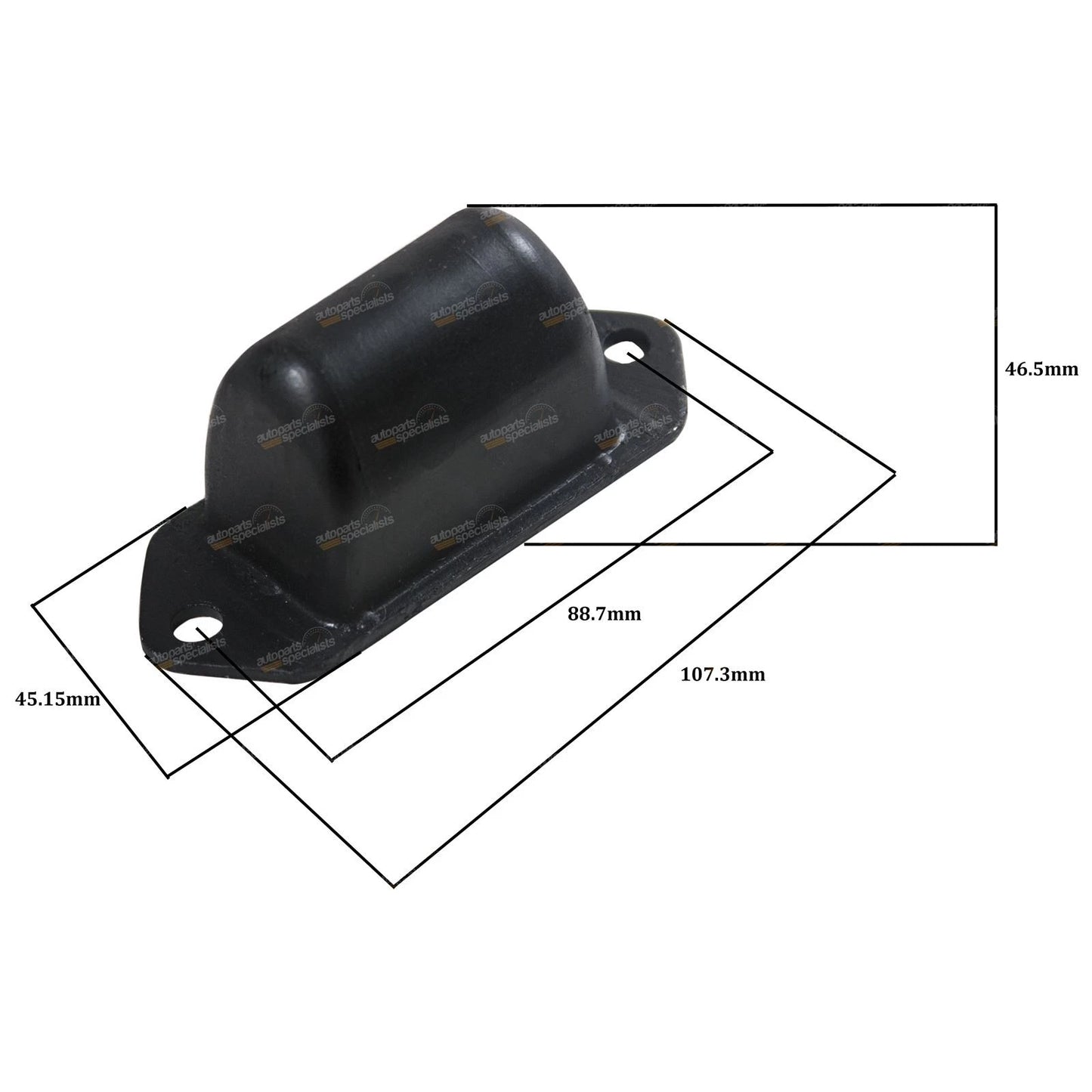 Front Spring Rubber Bump Stop for Toyota Landcruiser (2007–2013)