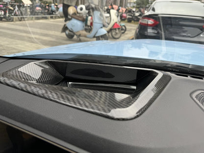 1pc Carbon Fiber Head Up Display Trim for BMW M2 M3 M4 (2022-2023)