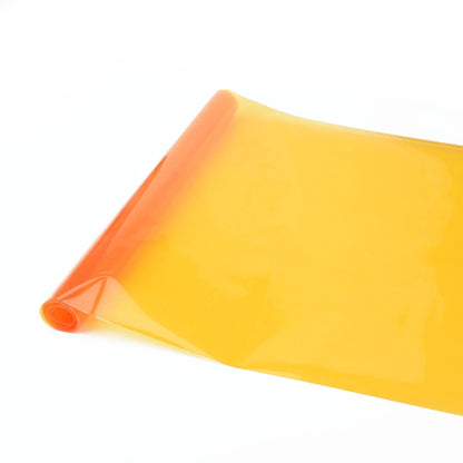 12 x 48 Amber Orange Auto Tint Headlight Fog Light Film Sheet