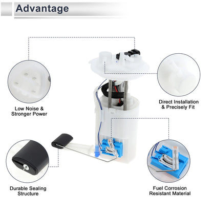 Fuel Pump Assembly for Ford Mustang V6 4.0L V8 4.6L (2006-2009)