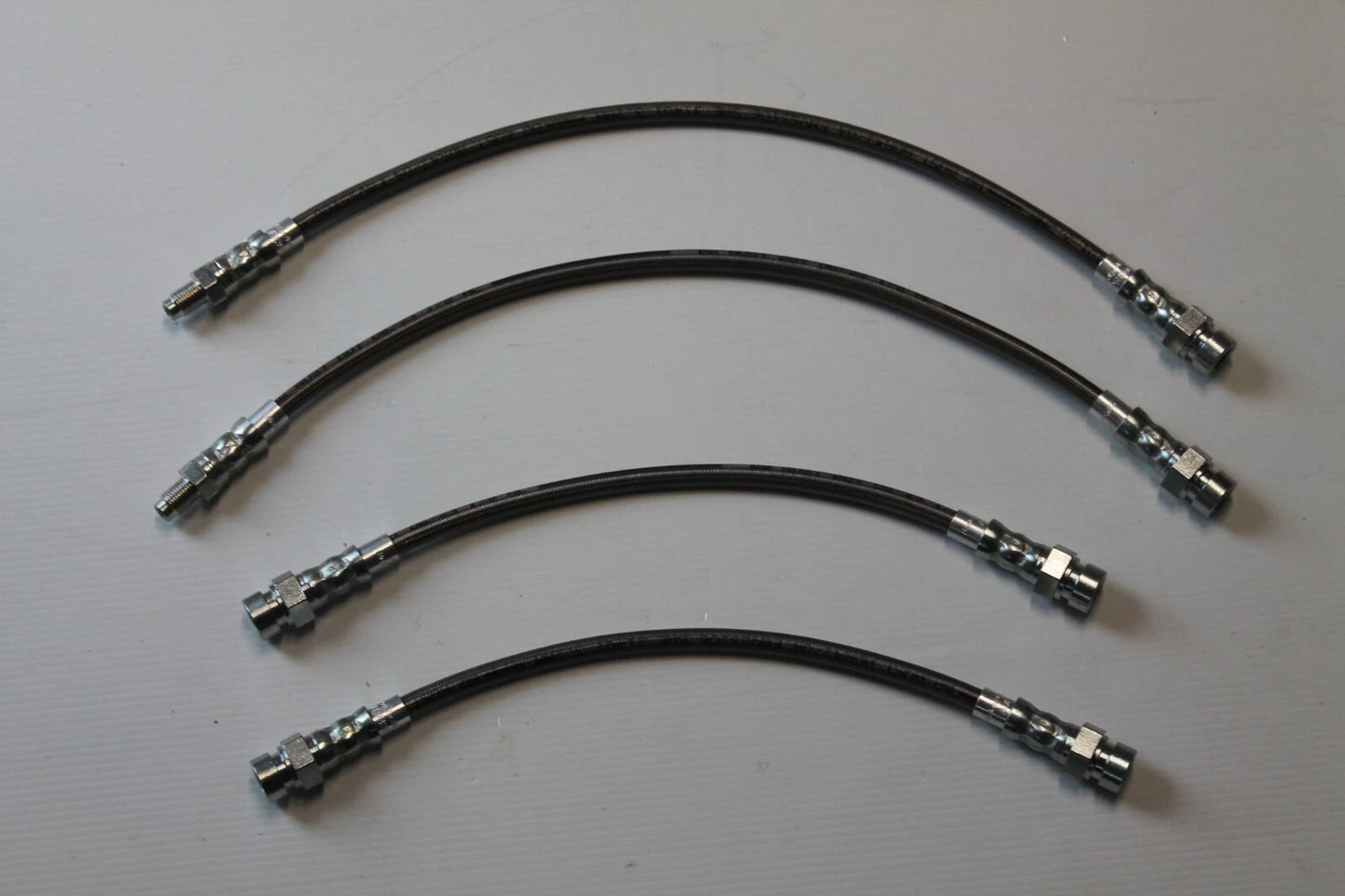 Braided Brake Hose Set (4) for VW Beetle (1954-1968)