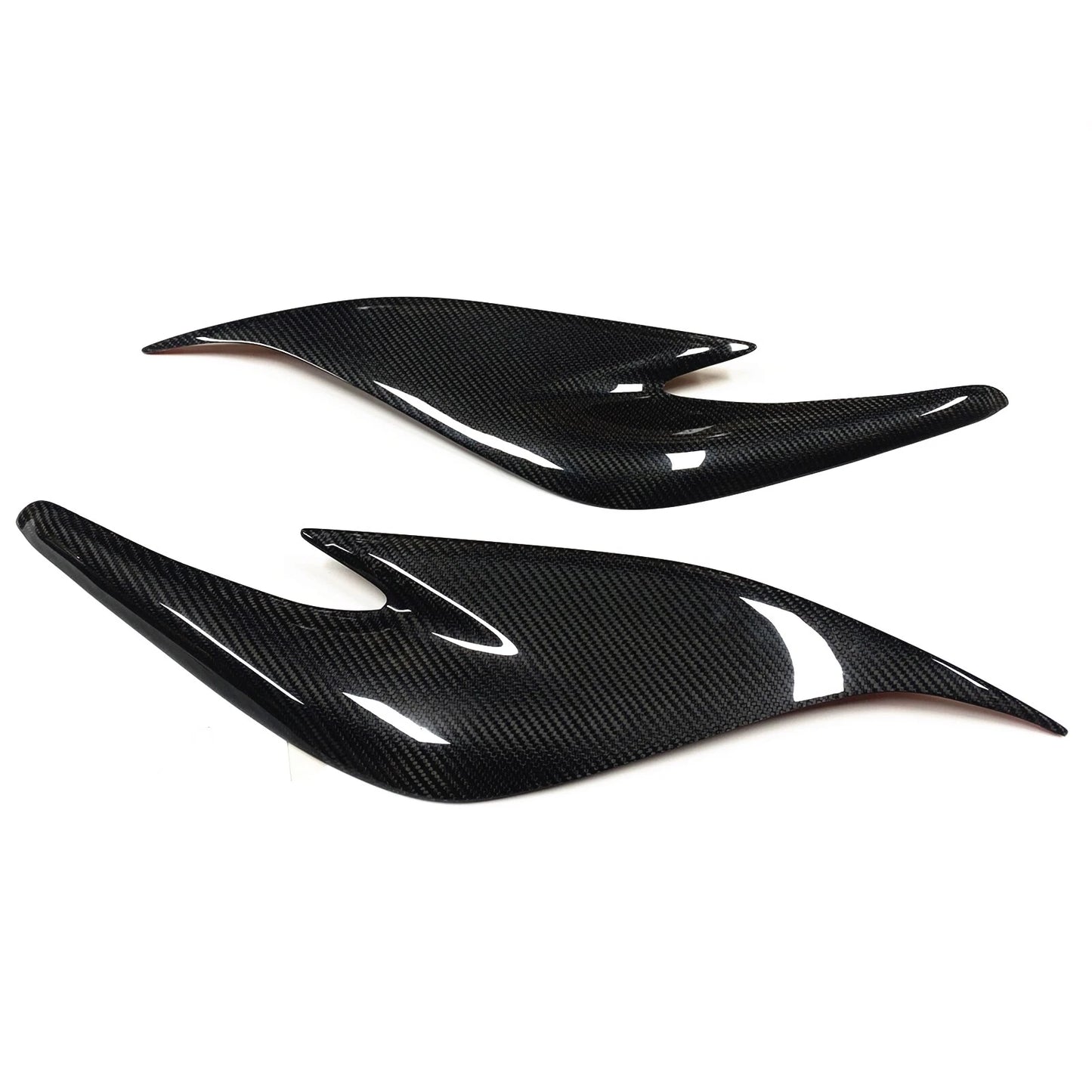 Carbon Fiber Headlight Eyelid Covers for Toyota Prius ZVW30 (2012-2015)