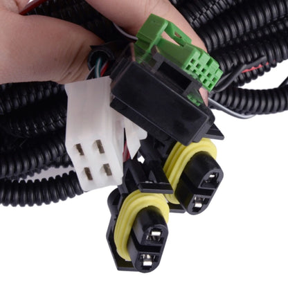 H10 Fog Light Wiring Harness Relay for Mitsubishi Outlander Lancer Pajero (2003-2023)