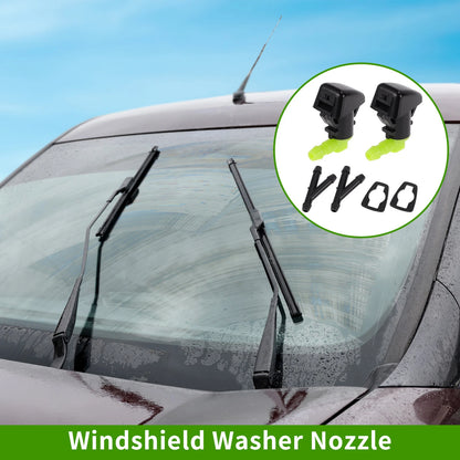 Windshield Washer Nozzle &  Hose Connectors for Ford Edge (2011-2015)