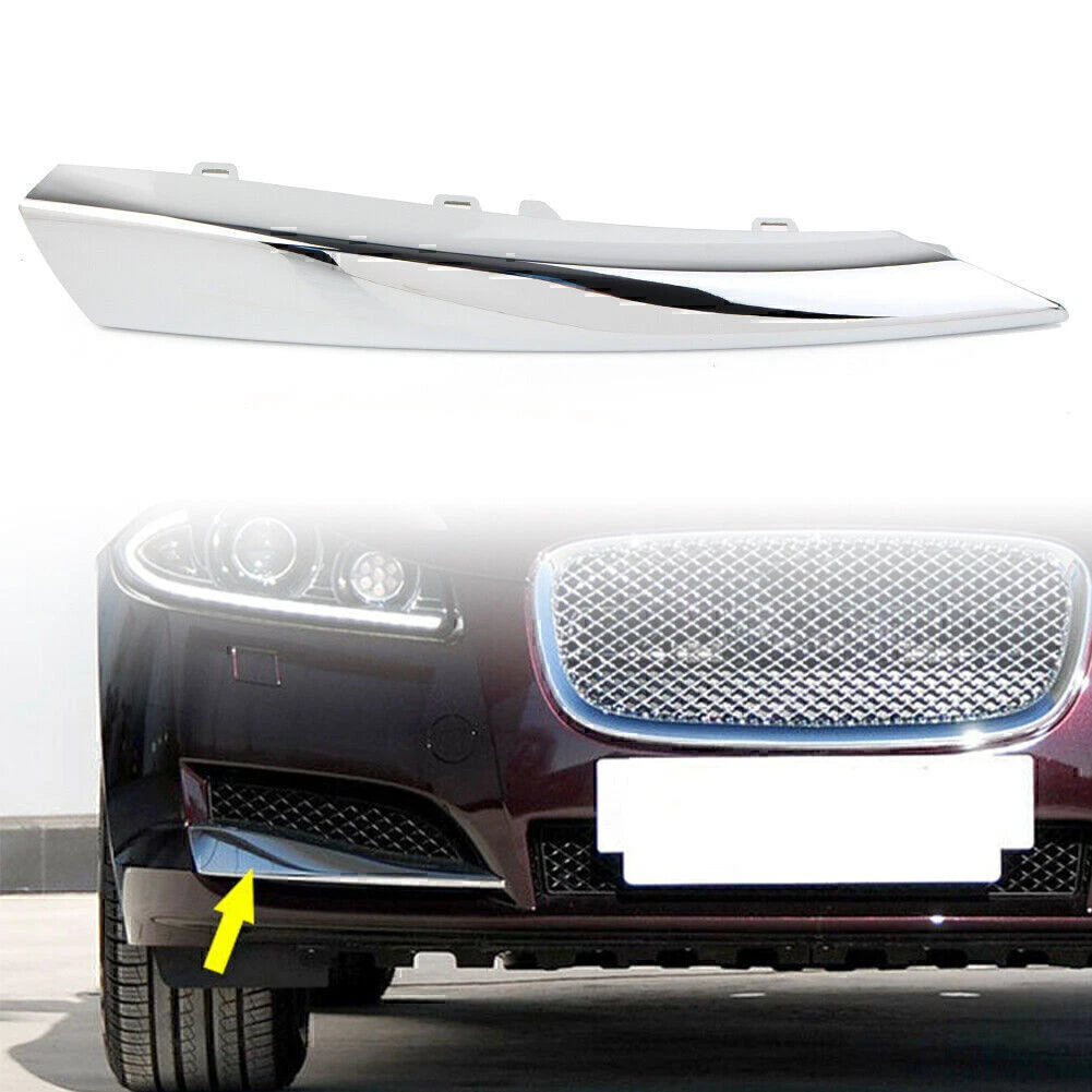 Right Front Side Grille Chrome Molding Trim for Jaguar XF (2012-2015)