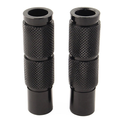 CNC Black Rear Foot Pegs for Universal Motorcycle