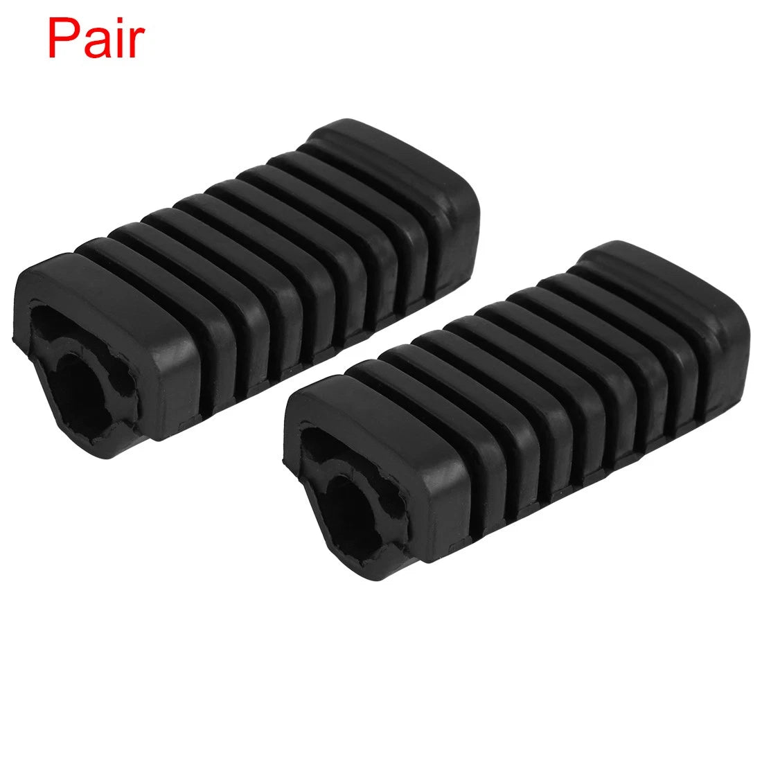 1 Pair Foot Pegs Plate Foot Pedal Cover Footrest Pad for Honda WY 125