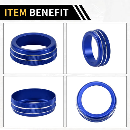 Air Conditioner Heater Switch Knob Cover Ring for Toyota Tacoma (20-23)
