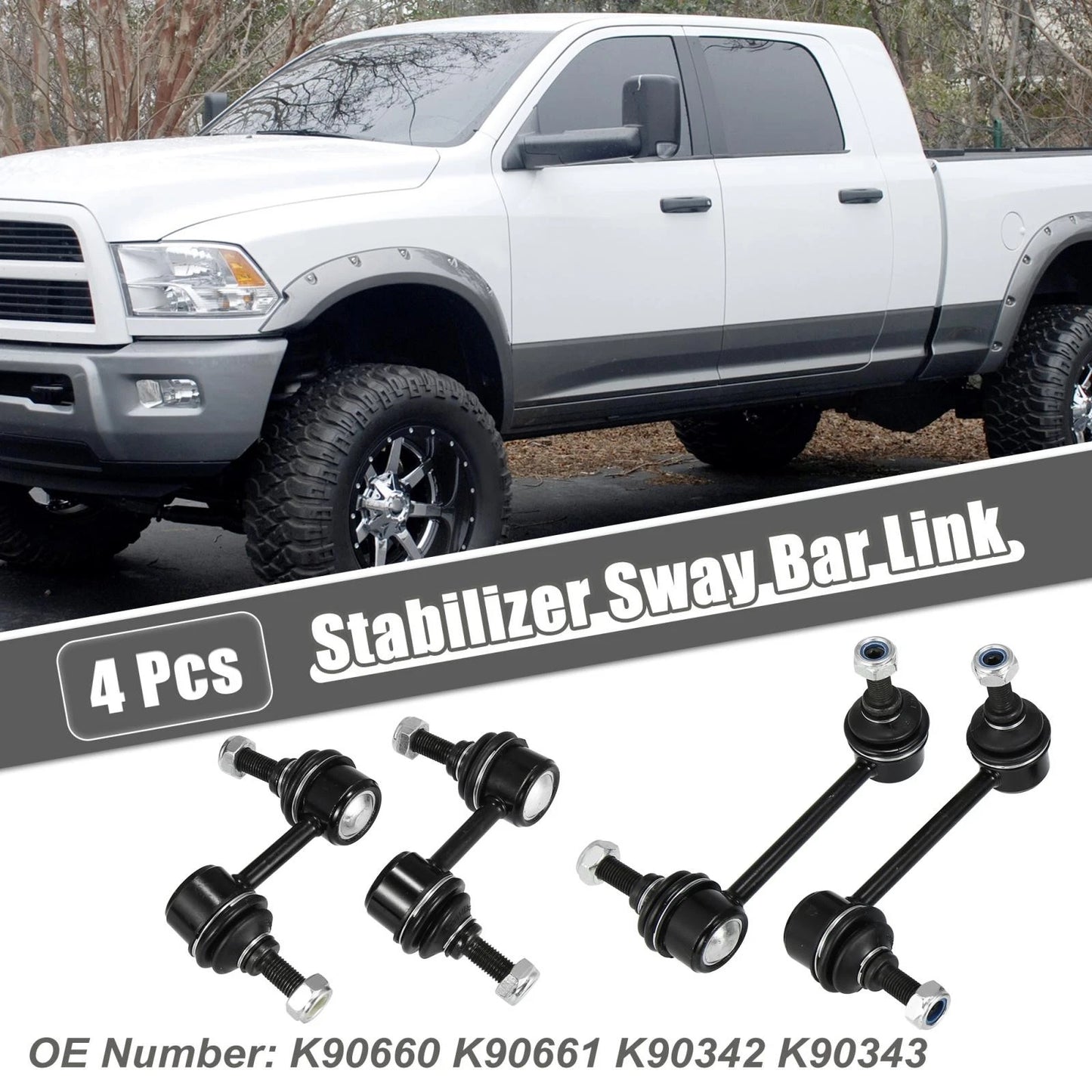Sway Bar Links 4x for Honda Accord