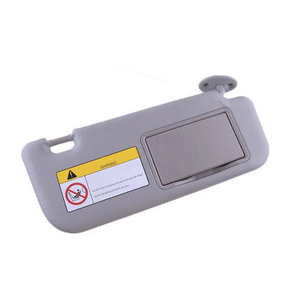 Gray Right Sun Visor Shade with Mirror for Toyota Corolla (2014-2019)