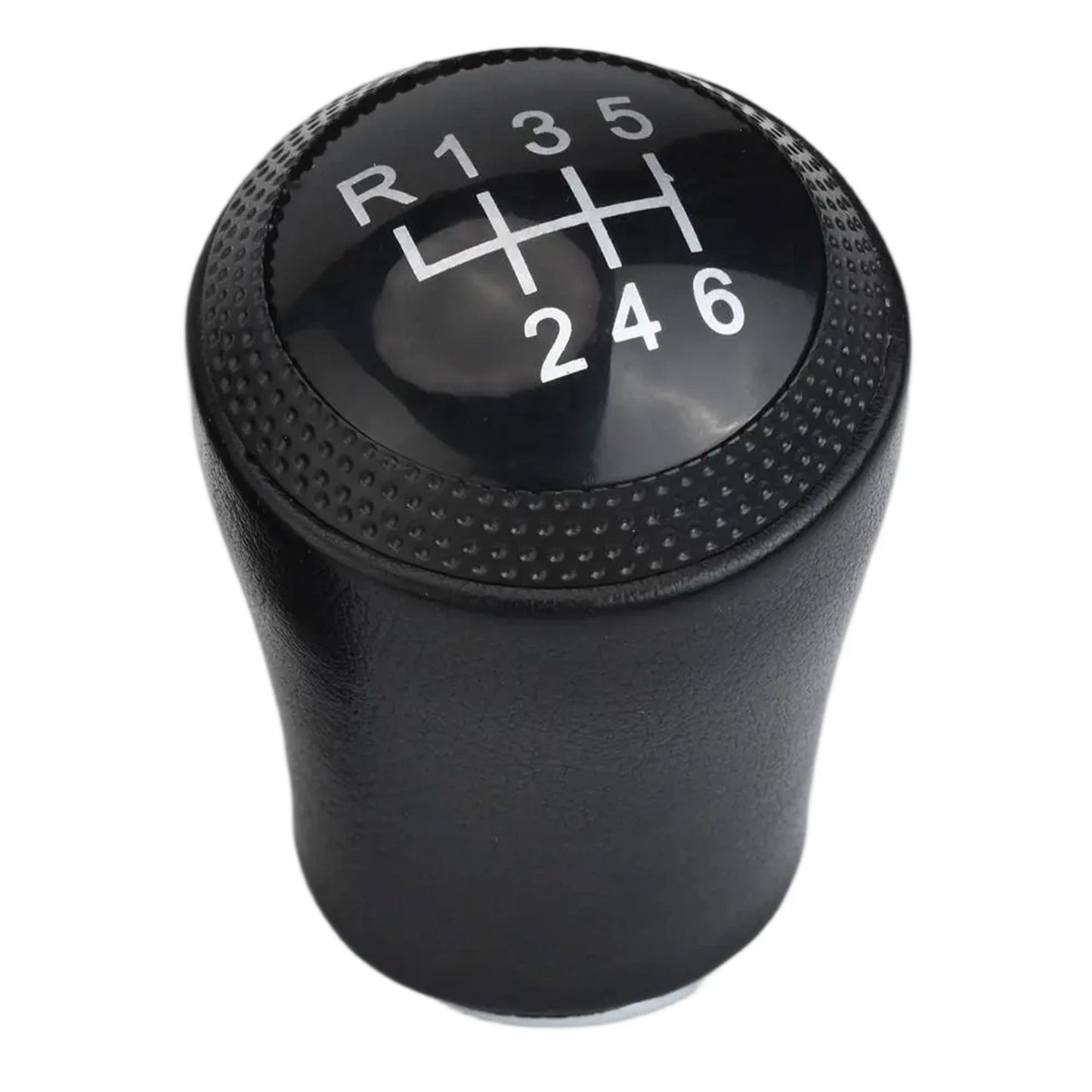 Shift Knob Black PU Leather for Audi A4 B5 C5 (1994–2005)