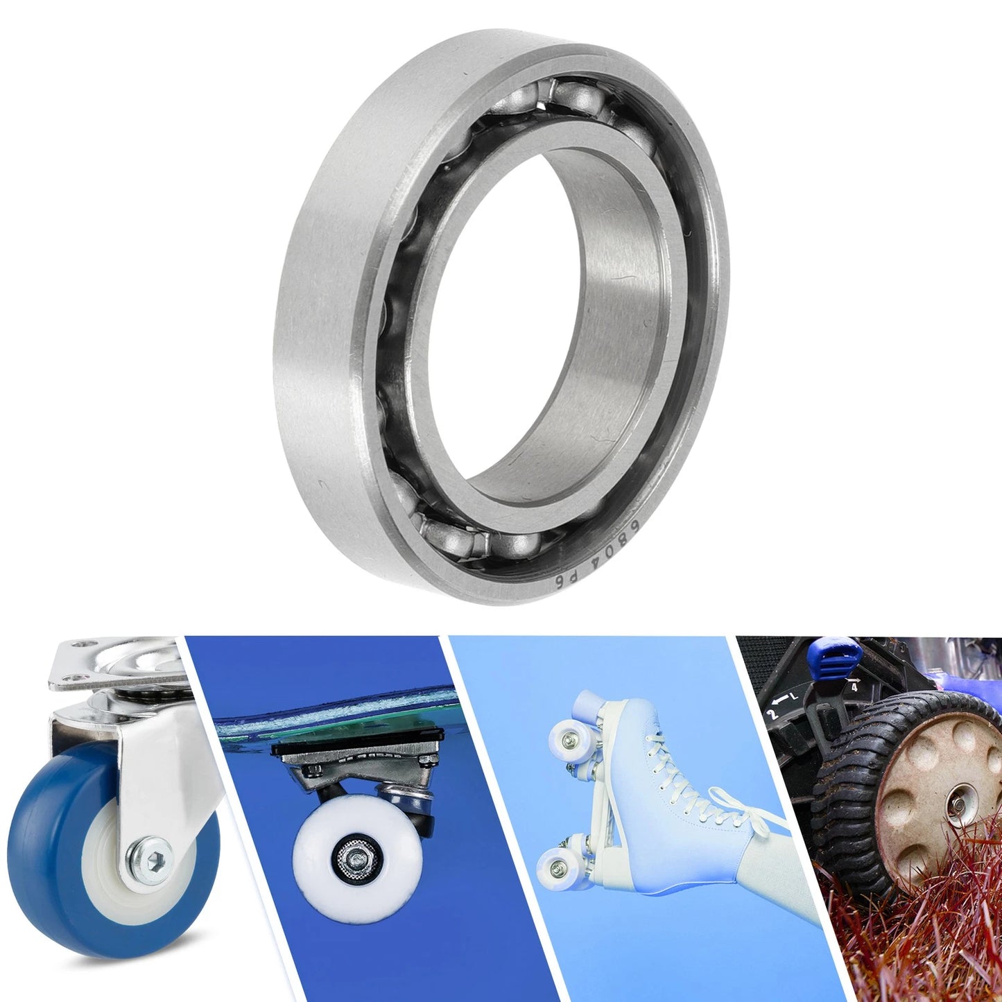 6804 Deep Groove Ball Bearing 20x32x7mm for Scooter Skateboard Wheel