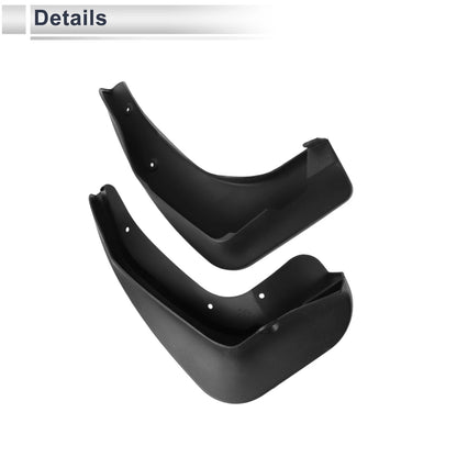 Mud Flaps Splash Guards 1 Set for BMW 1 Series (116i/118i) (2011-2019)
