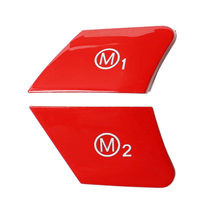 Red Steering Wheel Mode Switch Button Cover for BMW 1 2 3 4 5 6 X5