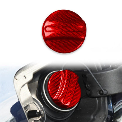 Red Carbon Fiber Fuel Tank Cap Cover Trim for BMW 1 3 5 M3 M4 M5 X3 X5 Z4