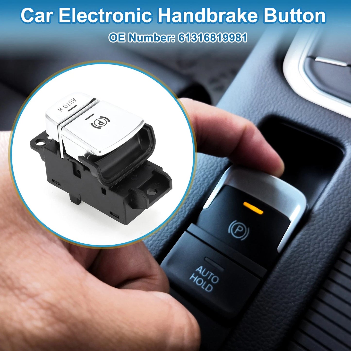 Brake Button Parking Switch for BMW 740i (2016-2019)