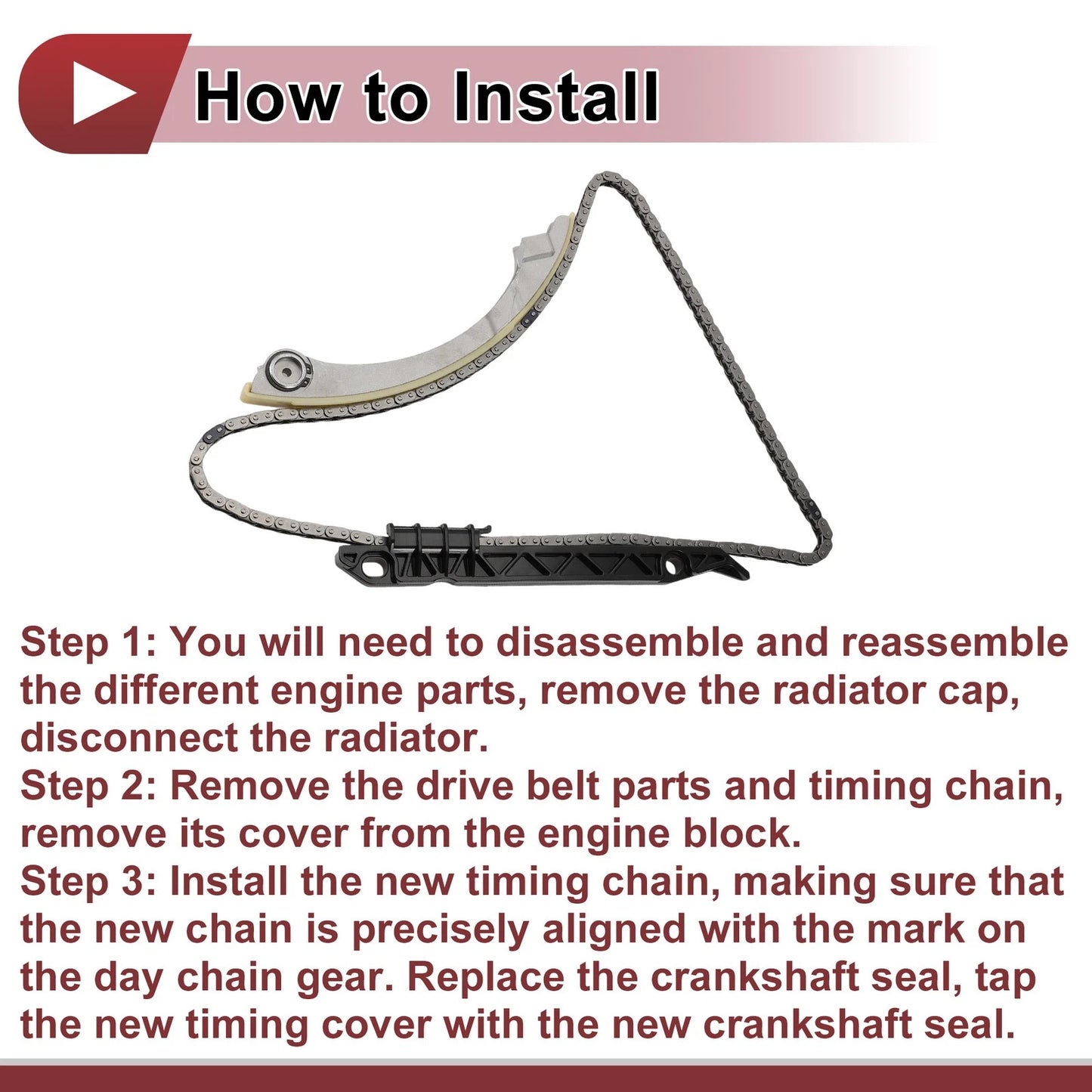 Timing Chain Kit for GMC Terrain Buick LaCrosse Regal Verano