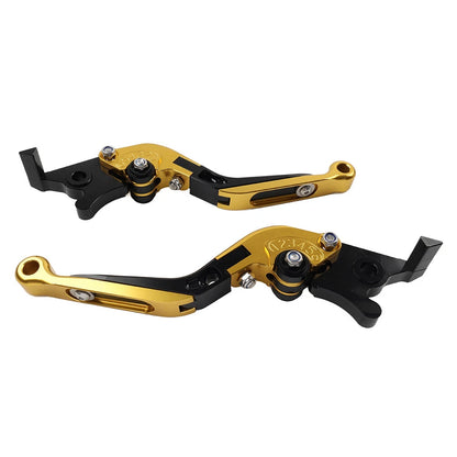 Extendable Brake Clutch Levers for Honda CBR600RR CBR954RR Gold (2002-2006)