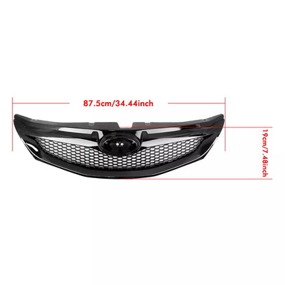 1PC Gloss Black Front Bumper Grille Mesh for Subaru Impreza WRX STI (2008-2011)