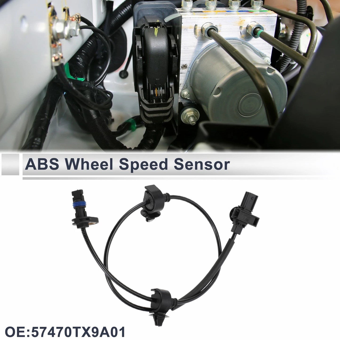 ABS Wheel Speed Sensor for Honda Fit EV Rear Right (2013-2014)