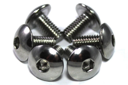 6x Tornillos m6 x 12mm Pan Botón Allen for Moto carenado