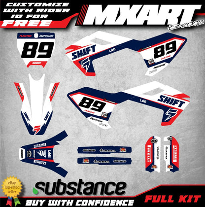 Graphics Kit for Husqvarna TC 65 (2017-2023) - LASER STYLE Stickers