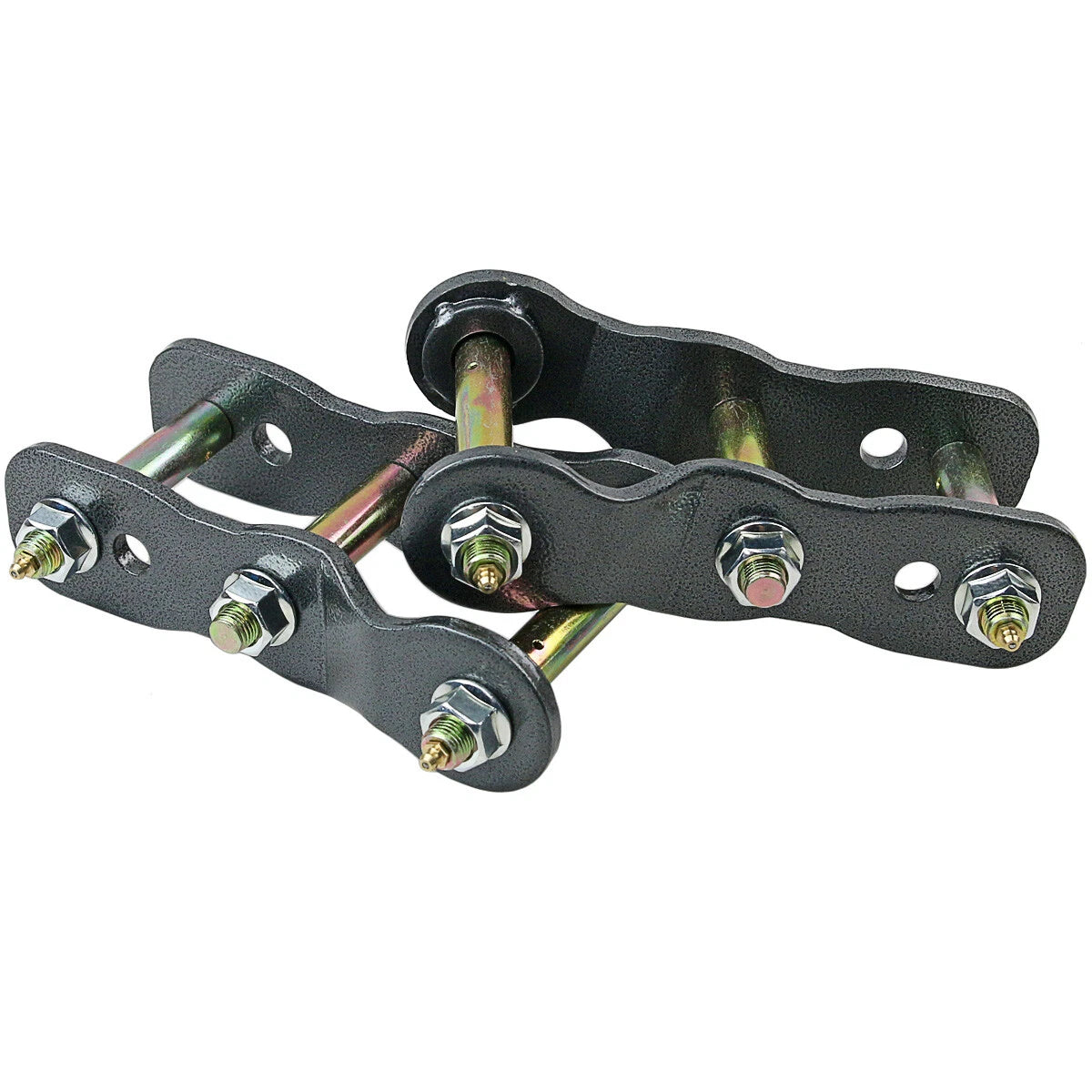 2 x Lift Up 2" Greasable Shackles Lift Kit for Ford Courier Ranger (2006-2011)