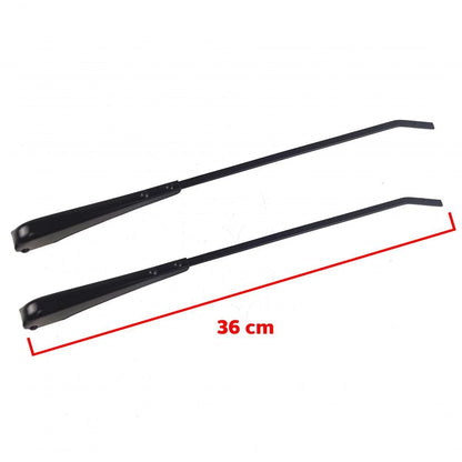 Windshield Wiper Arm Black L+R (RHD Fits Mazda 1300 Familia Pickup 1991-99 D07