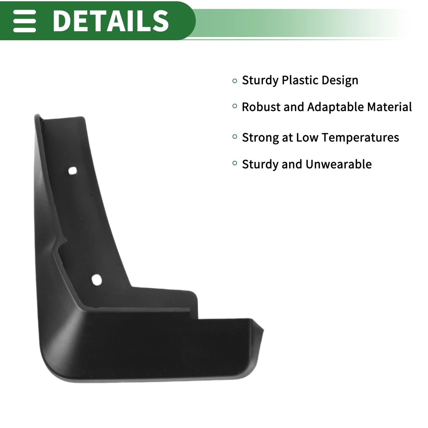 Mud Flaps Splash Guards Mount Accessories for Chevrolet Cavalier (2019-2024)