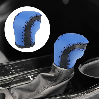 Blue Faux Leather Gear Shift Knob Cover for Toyota C-HR (2018–2019)
