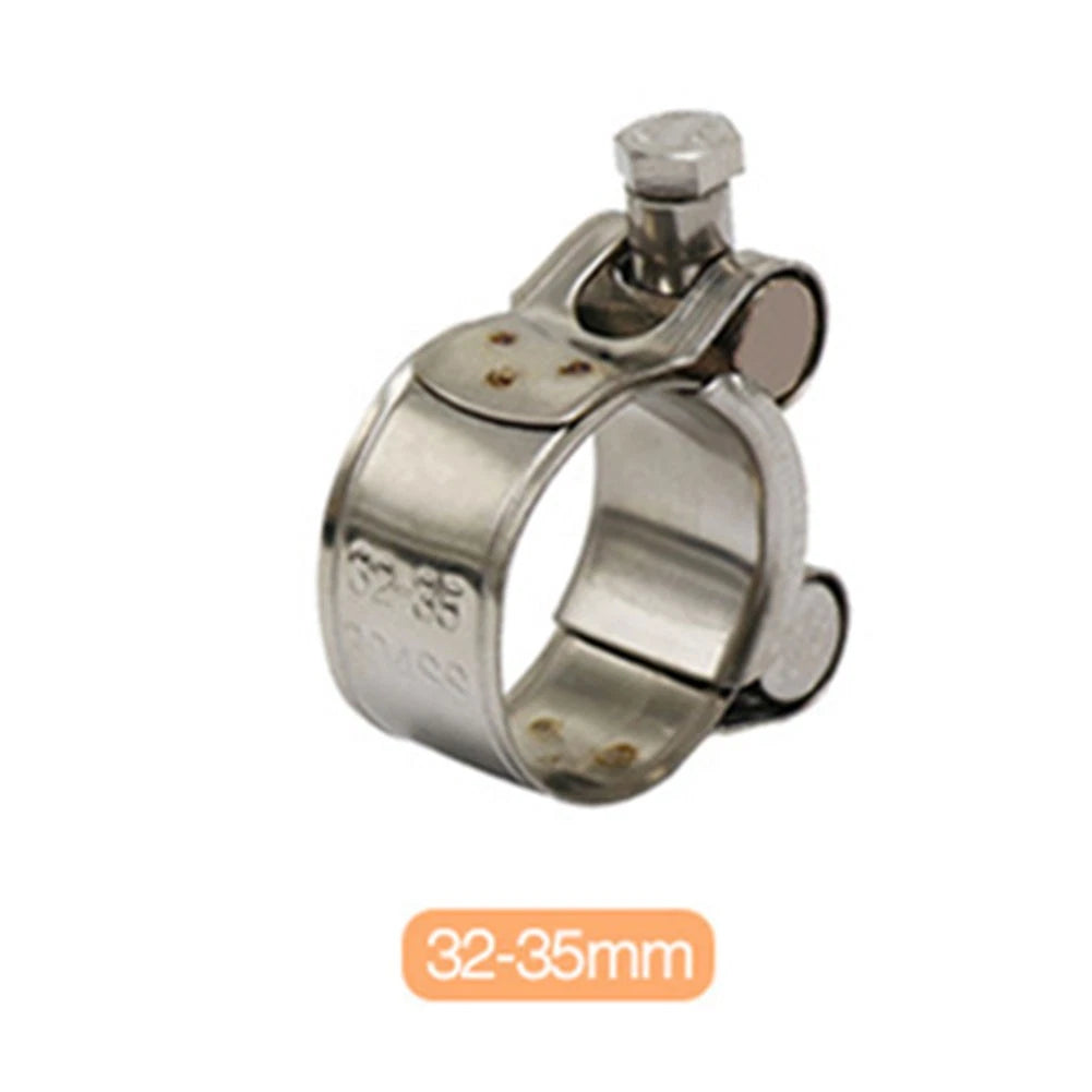 Stainless Steel Exhaust Pipe Clamp 40-43mm for Motorcycle (Fits Various Models)