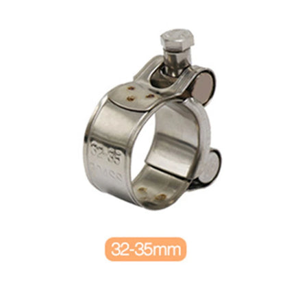 Stainless Steel Exhaust Pipe Clamp 40-43mm for Motorcycle (Fits Various Models)
