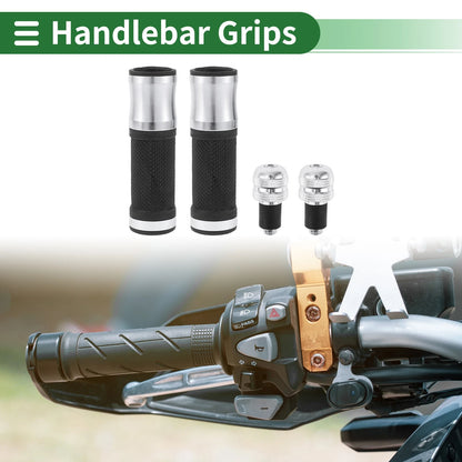 Grips / 7/8" 22mm / Motorcycle Hand Grips Cover Set for Motorcycle