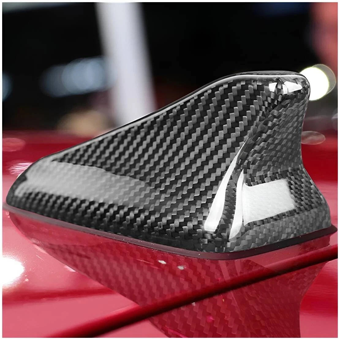 Carbon Fiber Shark Fin Antenna Cover for Kia Stinger (2018-2023)