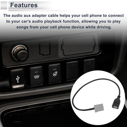 Audio Aux Adapter Cable for Honda Stereo Radio
