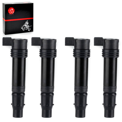 4 x Ignition Coils for Kawasaki Ninja ZX-6R (2003–2018)
