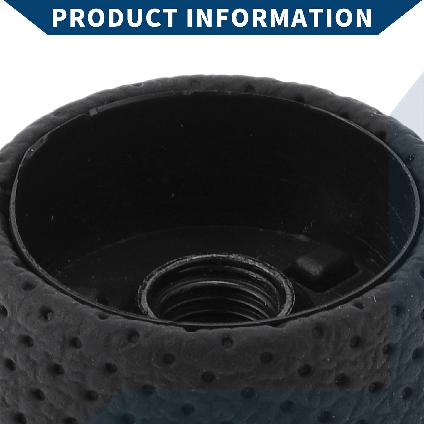 5 Speed Manual Gear Shifter Knob for Hyundai Elantra (2009-2012) Black Leather